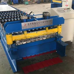 Trapezoid Roof Sheet Roll Forming Machine for South Africa thumbnail-4