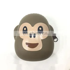 Rubber Dropping Fish Girl's Change Money Purse Fashion Clutch Zipper Small Coin Pouch Silicone Key Holder Wallet thumbnail-6