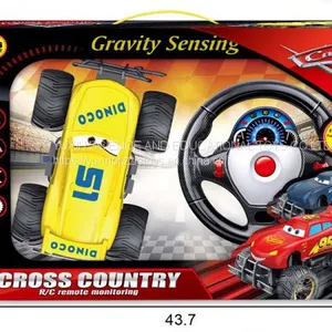 Hot High Speed Electric RC Toy Cars 1:16 Scale Toy Cars Radio Remote Control Toy Cars in Yellow Educational Toy for Kids Gift Cars Toy 777-51A thumbnail-2