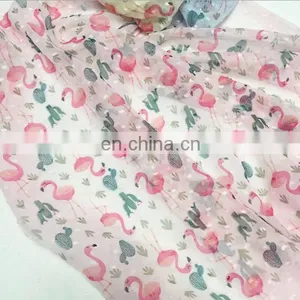 Hot Sale Printed Polyester Chiffon Fabric Digital Fabric Printing Polyester Chiffon Fabric thumbnail-3