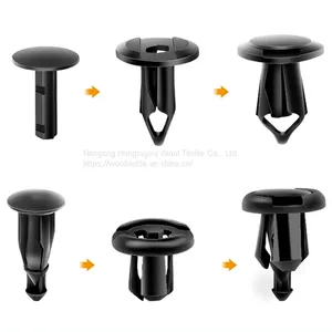 16 Kinds Fixed Clamp Push Type Clip Auto Clips Retainer Car Fastener Rivet for All Car thumbnail-3