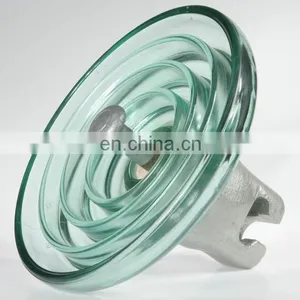 2021 Year Medium Voltage Toughened Glass Insulator LXP-40 Glass Insulator thumbnail-4