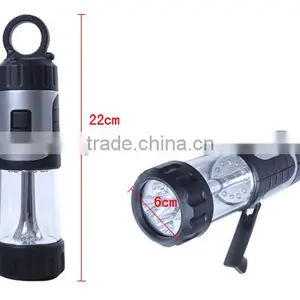 5+12led Crank Dynamo Rechargeable Emergency Light thumbnail-4