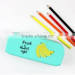 Popular Manufactory Price Silicone Square Zippered Pencil Case For Kids thumbnail-4