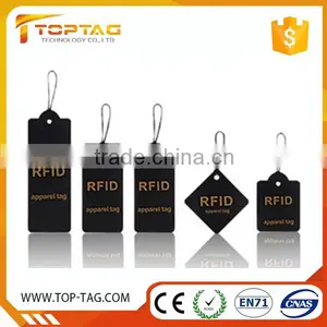 Printable EPC Gen2 UHF Paper Clothing Rfid Tag Hang Tag thumbnail-1