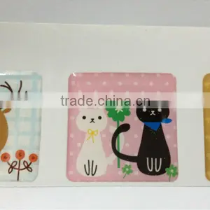 Custom Printing Strong Self Adhesive Epoxy Resin Dome Epoxy Stickers thumbnail-4