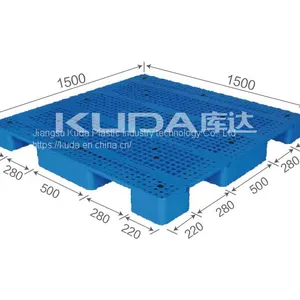 Leading Pallet Supplier of China Good Quality 1515C WGJJ PLASTIC PALLET thumbnail-1
