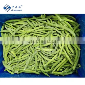 Sinocharm 2021 L7-13cm Frozen Green Beans IQF Whole Green Beans for Sale thumbnail-5