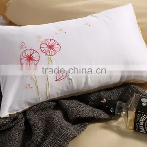 Classic Golden 100% Cotton Hotel Bedlinen Flower Embroidery Bed Sheet Set 500TC Wholesale Bedding Set thumbnail-4
