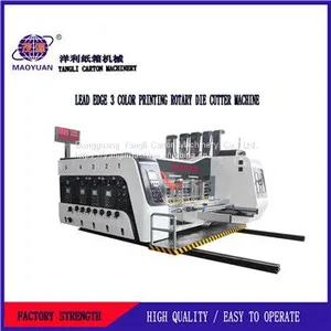High Speed Printing Slotting Die Cutting Machine Corrugated Box Printing Machine Cardboard Box Die Cutting Machine thumbnail-1