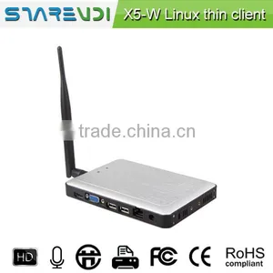 RDP Thin Client X5W for Cyber Cafe Quad Core 1.6Ghz 1G RAM 8G Flash Supports Full Screen Online Video thumbnail-3