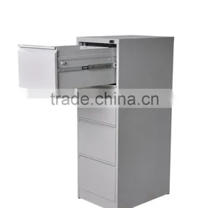 4 Drawers Metal Slim File Cabinets thumbnail-4