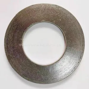 Basic Style Spiral Wound Gasket V Shaped Metallic Pipe Flange Gasket thumbnail-2