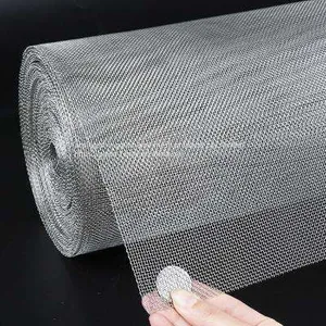 Stainless Steel Wire Mesh 18 x 16 Mesh Window Screen thumbnail-1