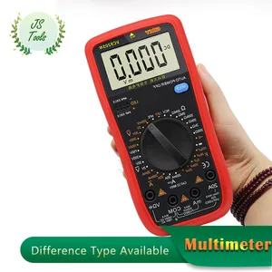Digital Multimeter With AC DC Voltmeter Ohm Volt Amp Tester Pocket Meter Backlight Tests Wire, Voltage Current Resistance Diode thumbnail-2
