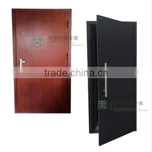 Wood Grain Interior Sound Proof Door for Theatre thumbnail-1