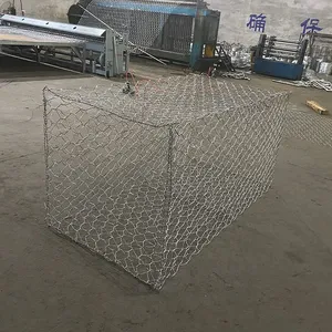 Hexagonal Hole Shape and Gabions Application Wire Basket Retaining Walls Gabion Box Galvanized Iron Wire,low-carbon Iron Wire thumbnail-2