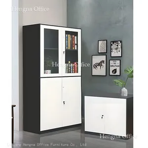 Customized Lockable Filing Cabinet With Glass Door for Office and Legal Documents – Professional Specification thumbnail-3