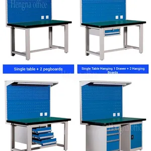 Laboratory Workbench | Modular Science Lab Station With Power Outlets & Storage / HN-LW03 / Precision Tech Workstation for R&D Center thumbnail-5