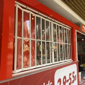 Commercial Transparent Folding Door | Clear & Modern | Storefront thumbnail-2