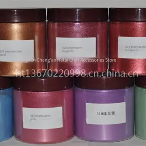 100g Colorful Pearl Powder, Pearlescent Powder, Mica Powder, Directly Sold by Factory. Good Product Quality, Favorable Price, and Diverse Varieties. Applicable to Coatings, Printing, Painting, and Drawing thumbnail-3