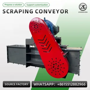Scraper Conveyor Machine Industrial Chain Scraper Conveyor for Coal Sand Cement Mining Material Handling Equipment thumbnail-3