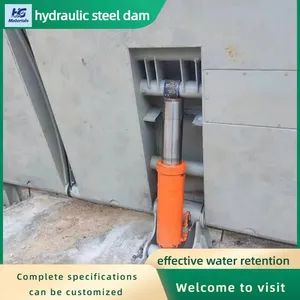 Hydraulic Flap Gate Dam, River Dam, Manufacturer, Simple Structure, Customizable According to Drawings thumbnail-2