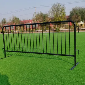 Galvanized Durable Eco-Friendly Mobile Temporary Barricade Road Safety Fence Traffic Control Barrier Power Coated Fence thumbnail-4