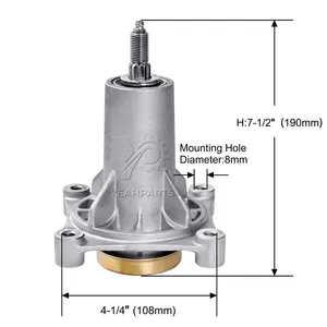 Yeahparts Lawn Mower Spindle 187292 Replacement for Husqvarna 532187292 AYP 192870 Mower Deck Parts thumbnail-2