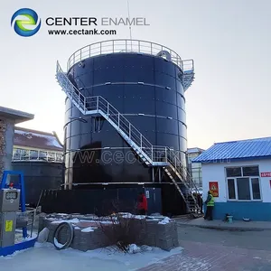 Anti-Corrosion Glass Fused to Steel Bolted Tank Municipal Sludge Storage Tanks thumbnail-5
