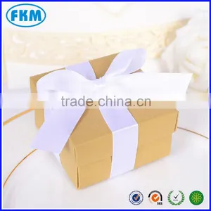 20xWedding Favors DIY Candy Cookie Gift Boxes Candy Box Chocolate Box W/Ribbon thumbnail-1