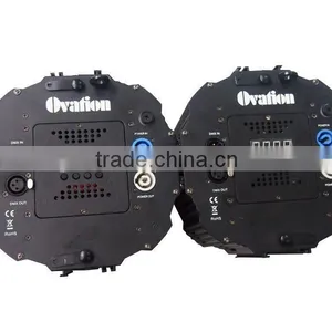 Cheaper NEW Round Brightness 24x12W 6in1 RGBWA UV Slim LED Flat Par Light Stage Lighting thumbnail-2