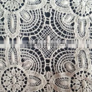 2016 Whole Sale Lace Accessory 100% Cotton Embroidery Full Lace for Garment thumbnail-4