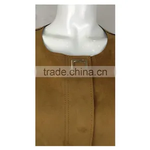 2015 Women Trench Coat Long Sleeve Coats Jackets for Ladies thumbnail-3