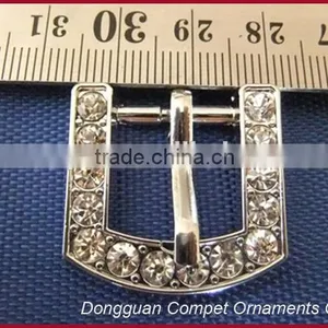 Wholesale 15mm Diamond Square Buckle Pet Collar Alloy Buckles Upscale Rhinestone Dog Collar Buckle thumbnail-3