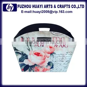 Vintage PU Storage Basket Sundries Basket 2016 thumbnail-4