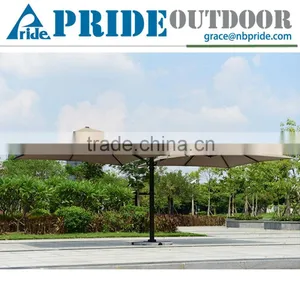 Multi Manual Double Top Two Outdoor Shade Large Folding Beach Square Umbrella Quality Choice thumbnail-1