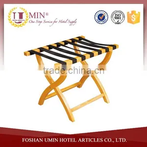 Hotel Wooden Luggage Rack Stand thumbnail-1