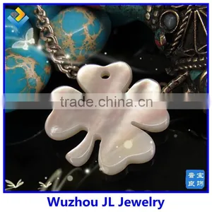 New Design!! High Quality Clover Mother of Pearl Price Necklace, Real Mother of Pearl Necklace thumbnail-1