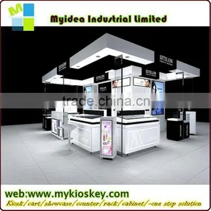 Wooden Point of Sale Retail Cardboard Cosmetics Display Shelf thumbnail-5