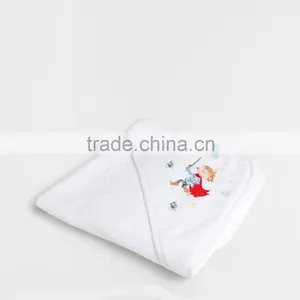 Customized High Quality Cotton Hooded Baby Bath Towel thumbnail-5