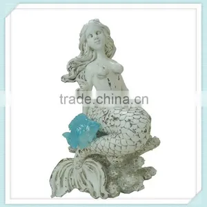 Promotional Novelty Resin Mermaid for Decor thumbnail-3