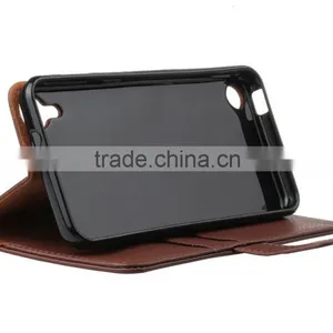 MMT Litchi Grain Wallet Leather Flip Case for HTC 530 Holder Leather Case With Card Slot for HTC 530 thumbnail-6