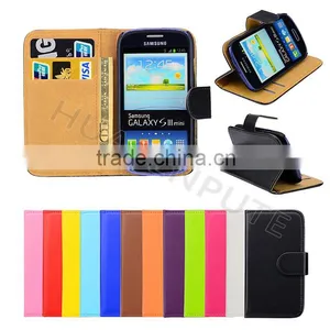 Smart Phone 100 Pattern PU Leather Case for Samsung S3 Mini Case thumbnail-6
