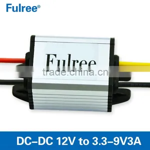 Aluminum Alloy Shell 12v6.7-22v to 3.7v Dc-dc Step Down Converter, 3.7v dc dc Car Power Supply Module thumbnail-2