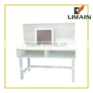 Table Clock Computer Wooden Furniture thumbnail-1