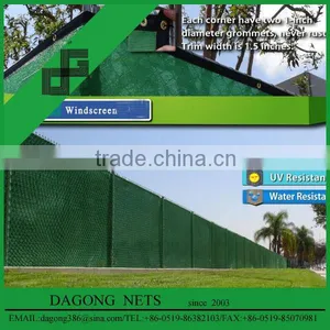 Custom Size 6' Tall Fence Privacy Screen Windscreen Mesh Fabric Cover Customize thumbnail-3
