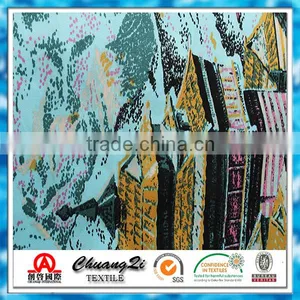New Design Printed Satin Woven Textile 100 Cotton Fabric 2016 thumbnail-1