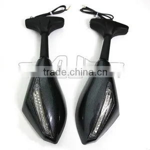 BJ-RM-016A Carbon Fiber Side Mirror for Motorcycle Scooter thumbnail-3