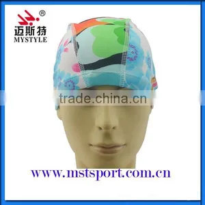 Wholesale Cheap Polyester Senior Swimming Caps thumbnail-1